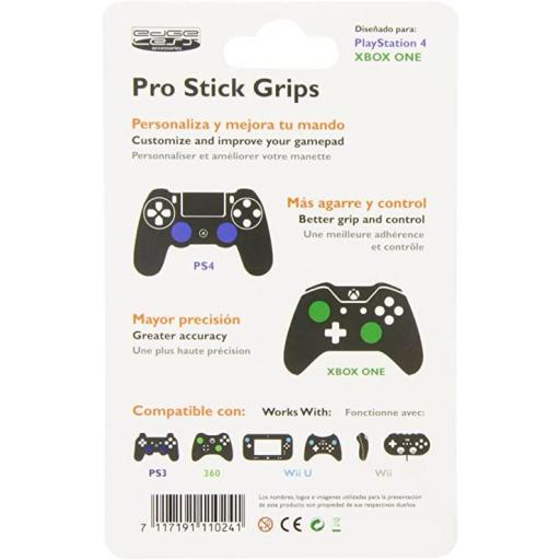  4 Pro Stick Grips Negros Edgeless para Mandos   [1]