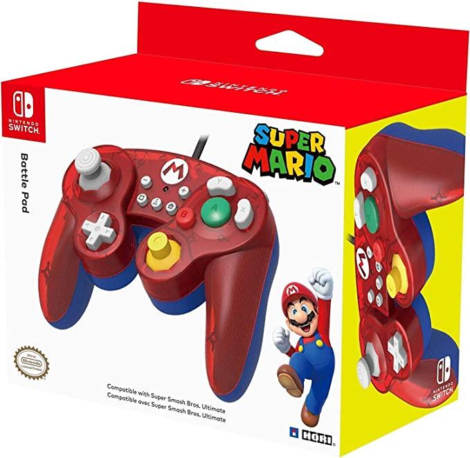 Mando Hori Battle Pad Super Mario Switch