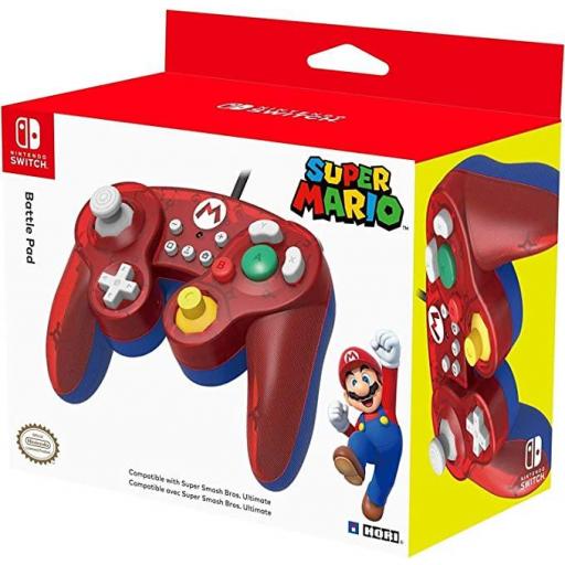 Mando Hori Battle Pad Super Mario Switch [0]