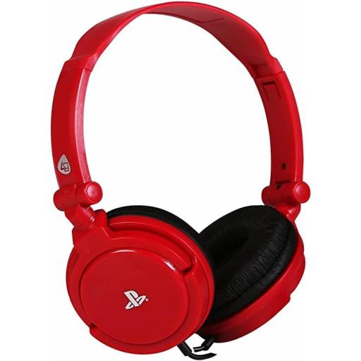 Auriculares Stereo Sony Pro4 10 Rojo PS4