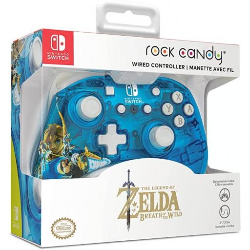 Wired Controller Zelda Rock Candy Switch [0]