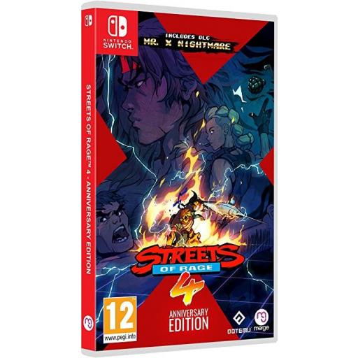 Streets Of Rage 4 Anniversary Edition Switch
