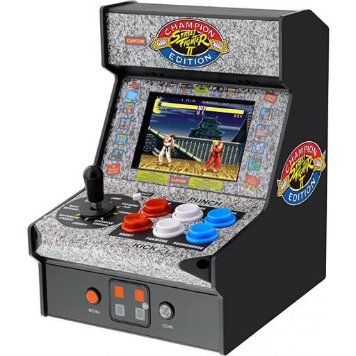 Consola Retro Arcade Micro Player Street Fighter II [0]