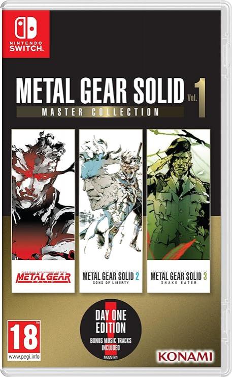 Metal Gear Solid Master Collection Volumen 1 Switch