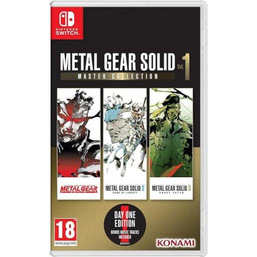 Metal Gear Solid Master Collection Volumen 1 Switch