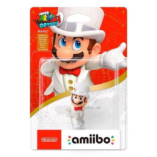 Amiibo - Figura Amiibo Mario Boda (Serie Super Mario Odissey) [0]