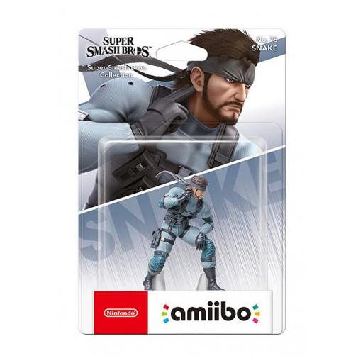 Amiibo - Figura Amiibo Solid Snake (Serie SSB)