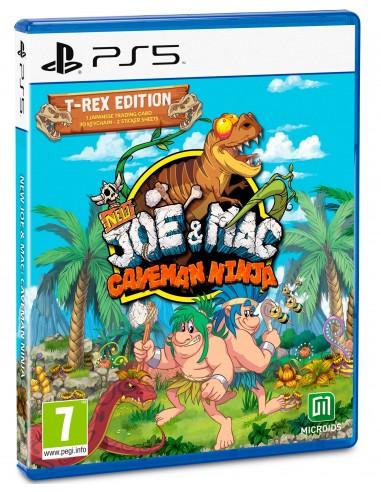 New Joe & Mac: Caveman Ninja T-Rex Edition PS5