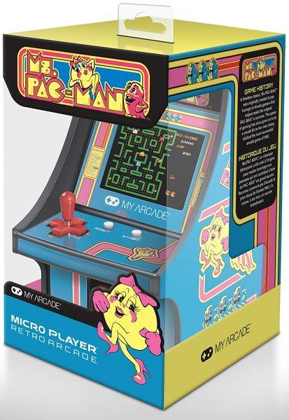 Consola Micro Player Retro Arcade Ms. PAc-Man