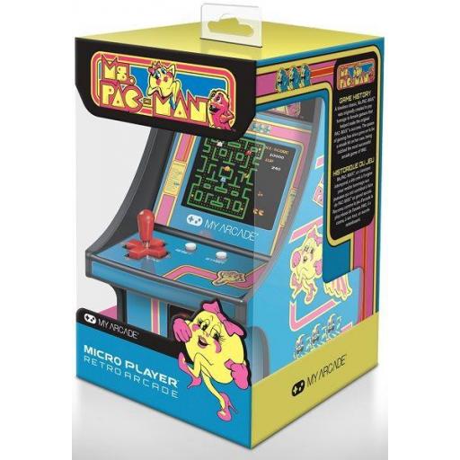 Consola Micro Player Retro Arcade Ms. PAc-Man [0]