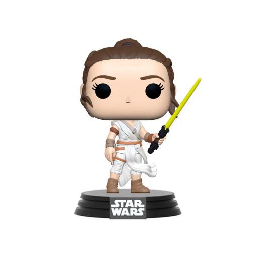 Funko Pop Star Wars  The Rise Of Skywalker Rey with Yellow Lightsaber [1]