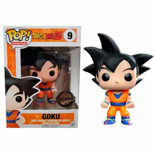 Funko Pop Drabon Ball Z Black Hair Goku Exclusive