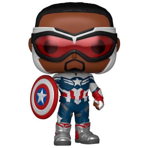 Funko Pop Marvel  The Falcon & Winter Soldier Captain America [1]