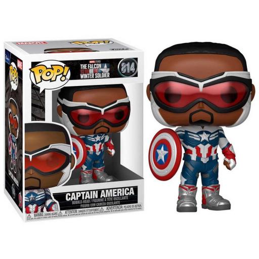 Funko Pop Marvel  The Falcon & Winter Soldier Captain America [0]