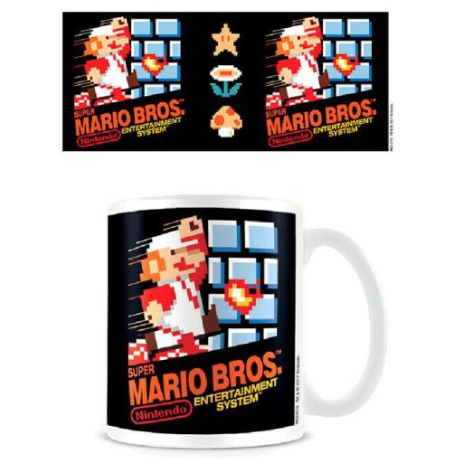 Taza Portada NES Super Mario 