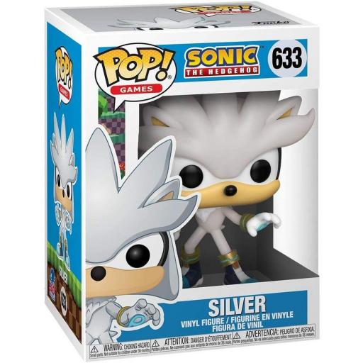 Funko Pop Sonic The Hedgehog 30th Anniversary Silver  [2]