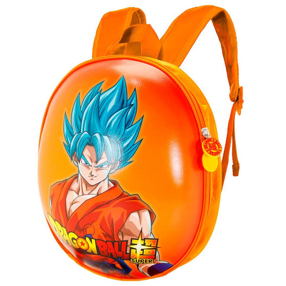 Mochila Eggy Goku Super Saiyan Blue Dragon Ball Super 28cm