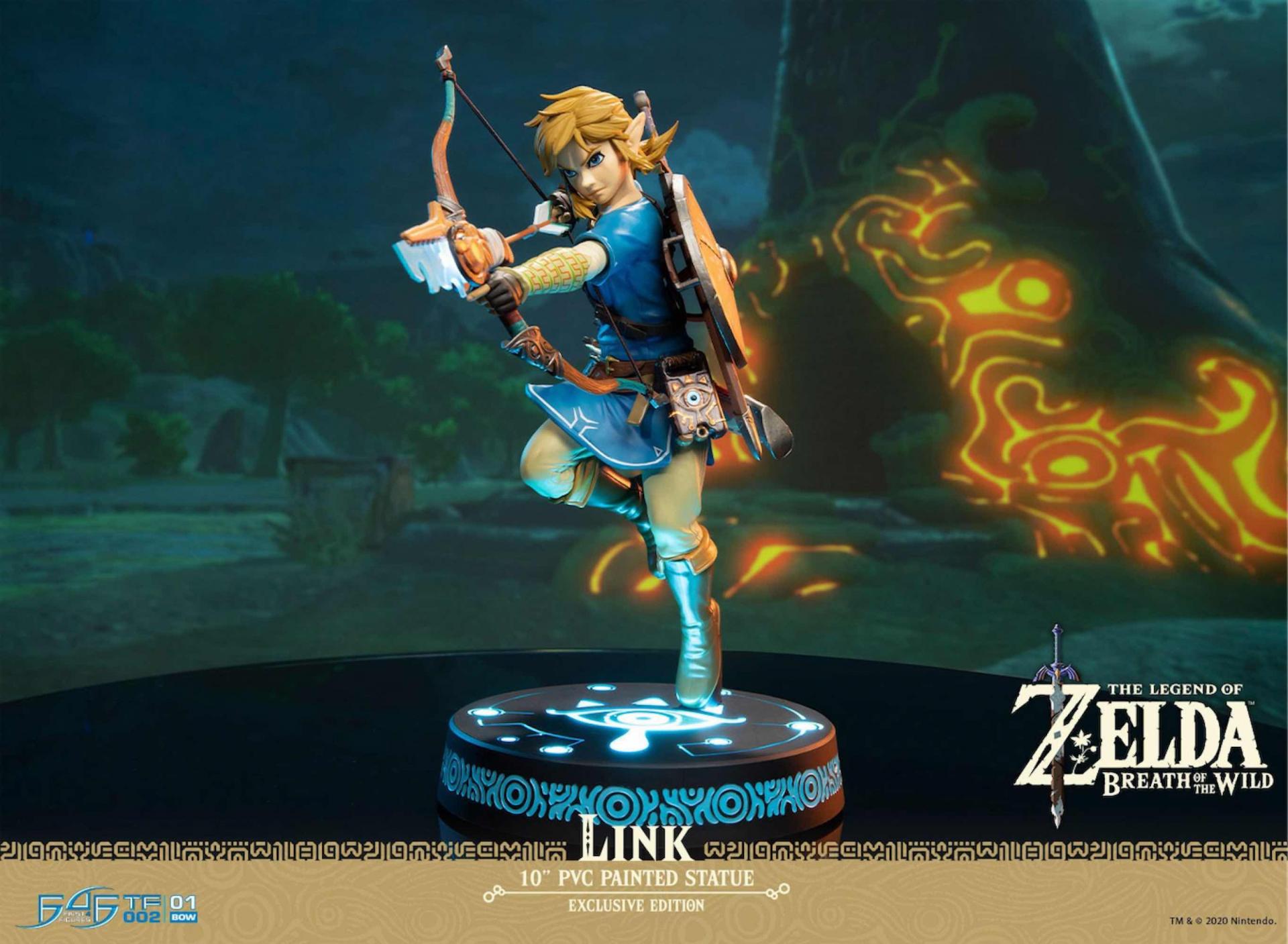  Figura Link The Legend of Zelda Breath of the Wild F4F Collector Edition