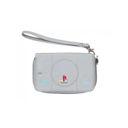 Monedero gris Playstation 1