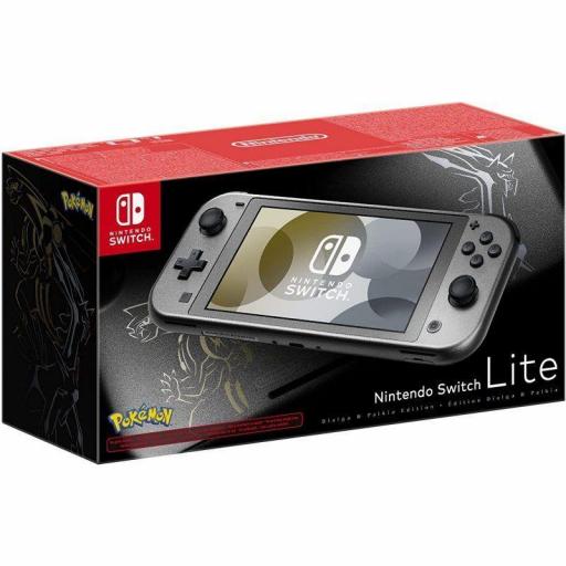 Consola Nintendo Switch Lite Negra Edición Dialga y Palkia [0]