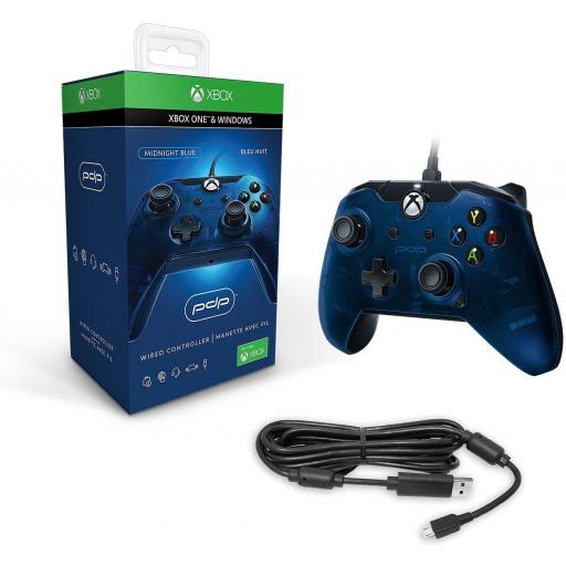 Wired Controller PDP Midnight Blue Xbox One