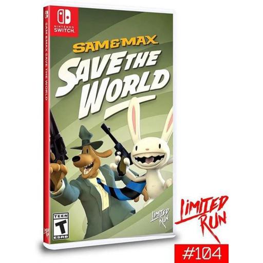 Sam&Max Save The World Limited Run Import Switch