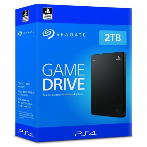 Seagate Game Drive 2TB  Negro PS4 [1]