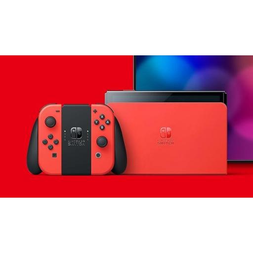 Nintendo Switch OLED Rojo (edición Mario) [1]