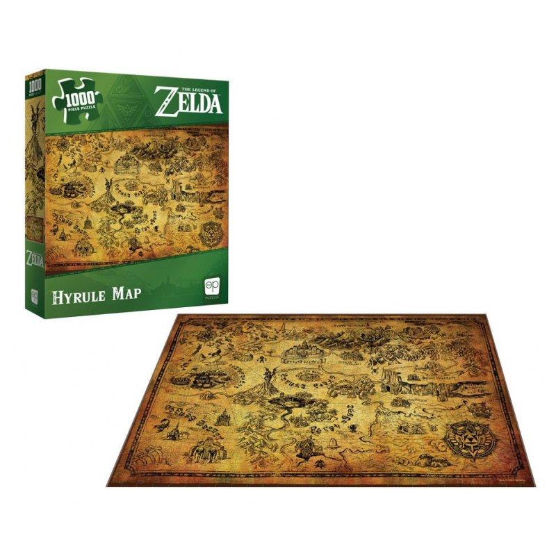 Puzzle Mapa Hyrule The Legend of Zelda 1000 piezas