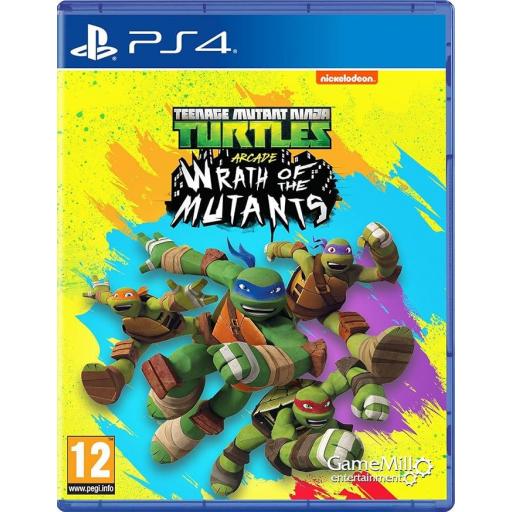 Tortugas Ninja Wrath Of The Mutants PS4
