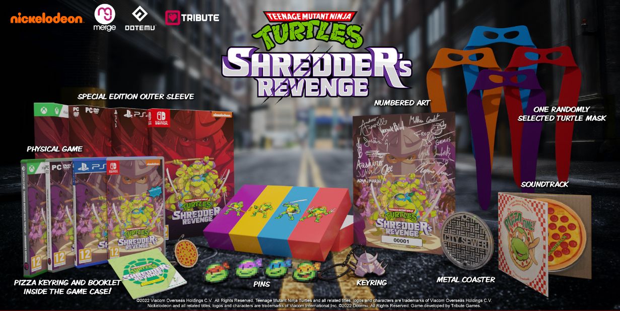 Ya está aquí Teenage Mutant Ninja Turtles: Shredder's Revenge Signature Edition 