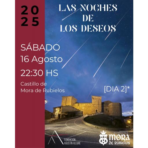 "LAS NOCHES DE LOS DESEOS" DÍA 2