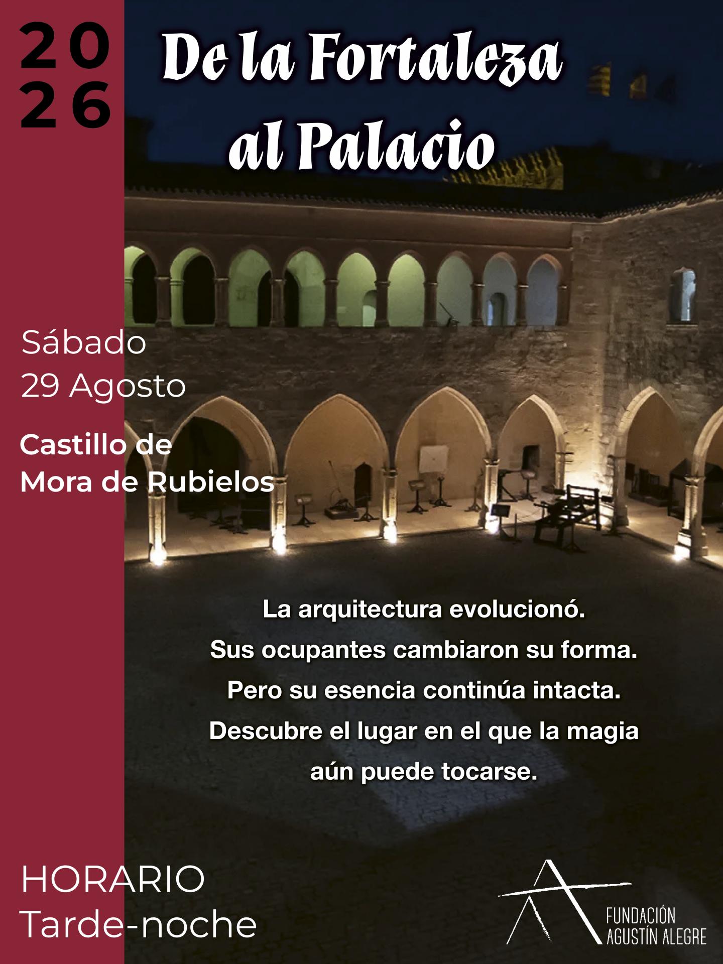"DE LA FORTALEZA AL PALACIO Y CONCIERTO VIRELAI" MORA DE RUBIELOS 29 AGOSTO