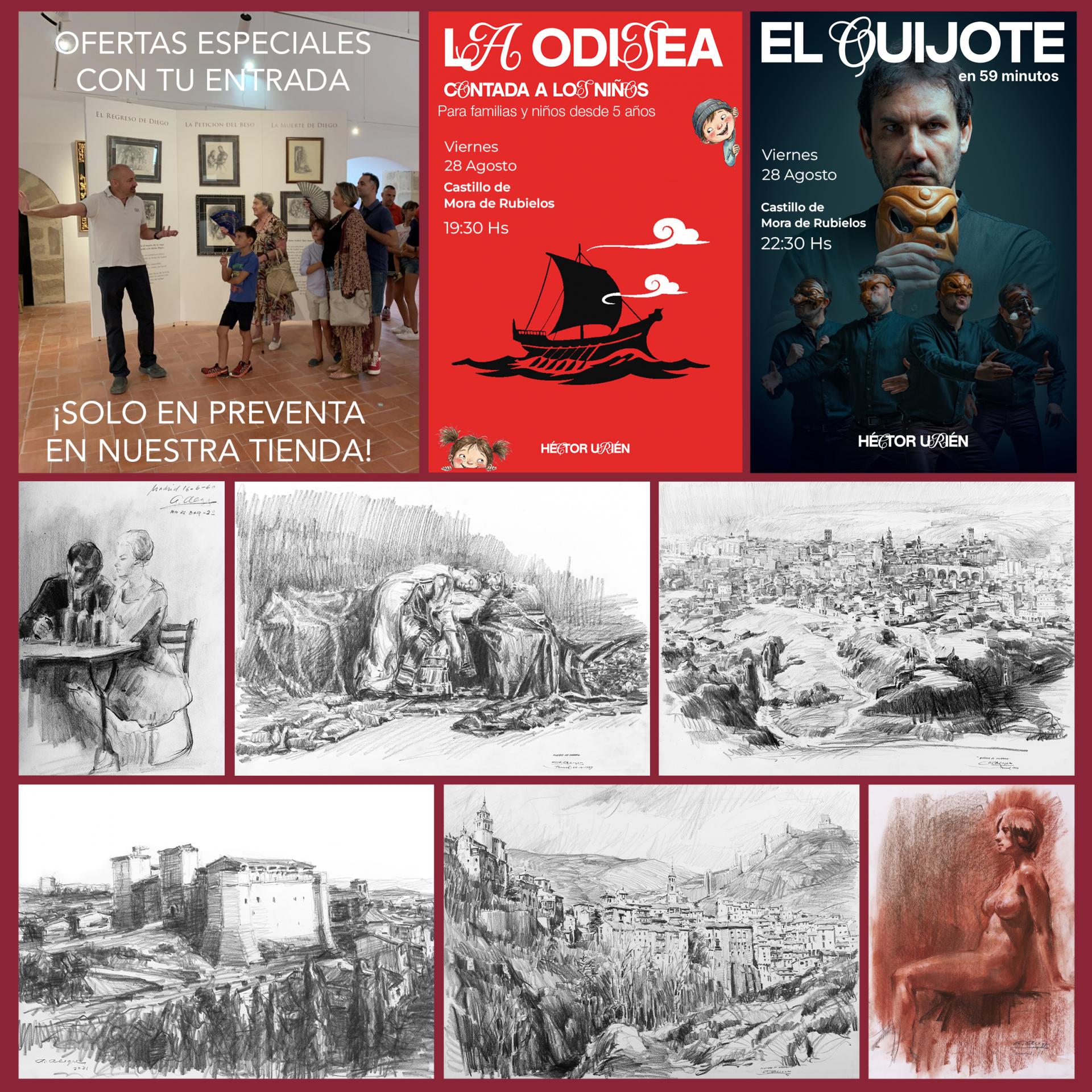 2 FUNCIONES + LÁMINA + VISITA NARRADA AL CASTILLO (LÁMINA A ELEGIR)