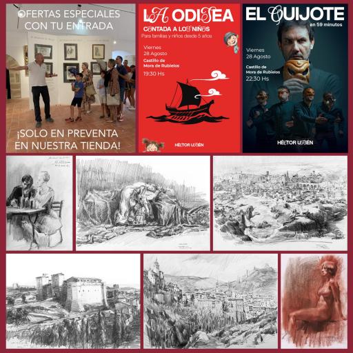 2 FUNCIONES + LÁMINA + VISITA NARRADA AL CASTILLO (LÁMINA A ELEGIR)
