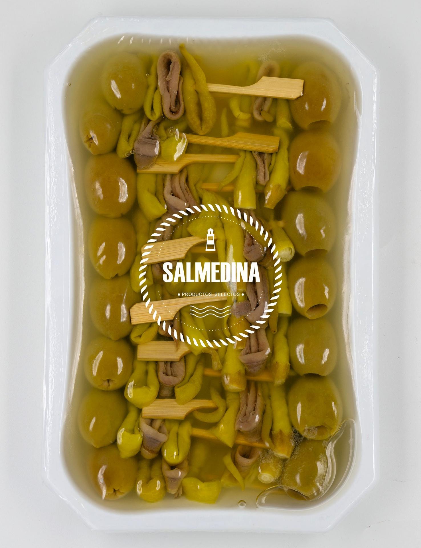 BANDERILLAS "GILDÓN DE ANCHOA"  2kg ( 50 unidades)