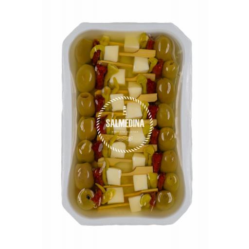 BANDERILLAS "GILDÓN DE QUESO TRUFADO"  2kg ( 50 unidades)