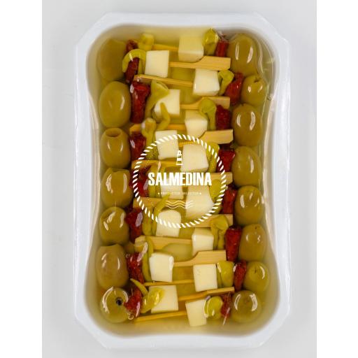 BANDERILLAS "GILDÓN DE QUESO TRUFADO"  2kg ( 50 unidades)