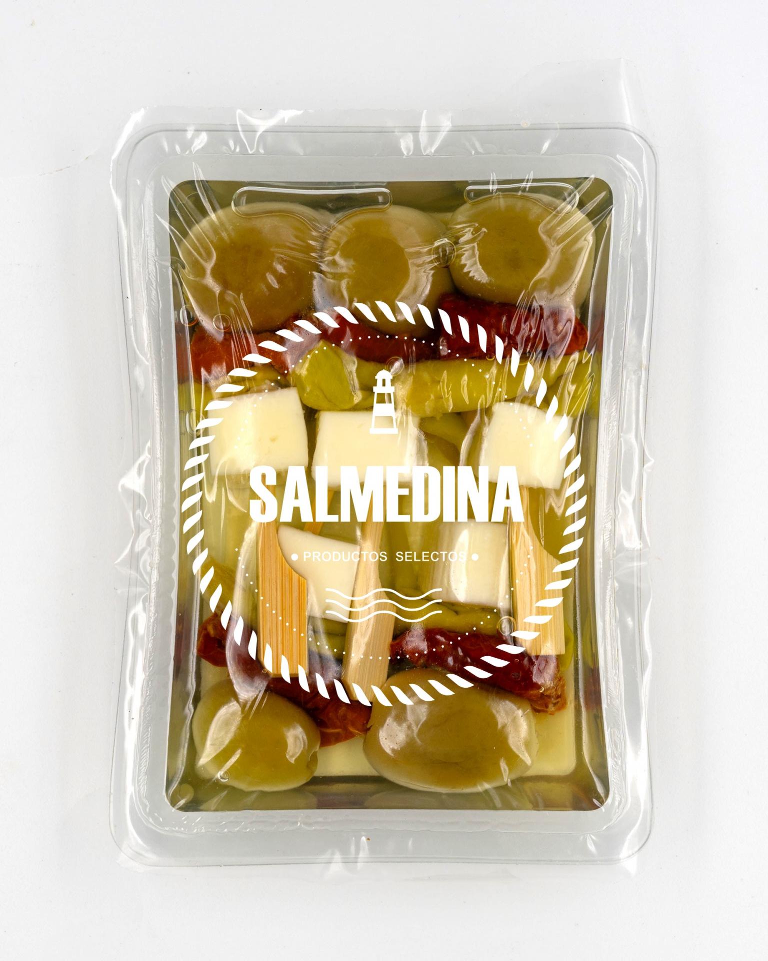 BANDERILLAS GILDON DE QUESO TRUFADO. 5 unidades (estuches)