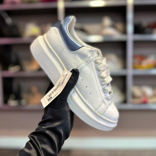 Zapatillas MQ blanco con azul