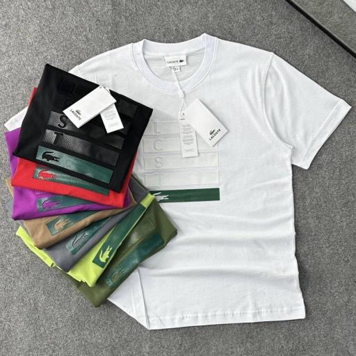 Camiseta Lcste Verde Militar 