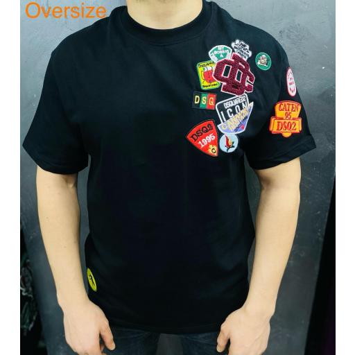 Camiseta Dsq Oversize # [3]