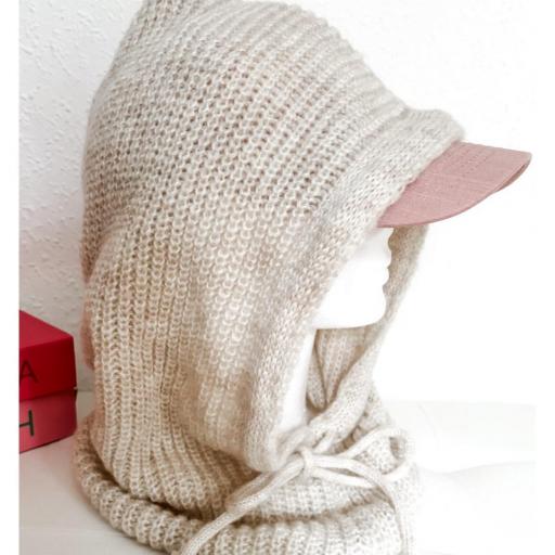 Balaclava Punto Beige [1]