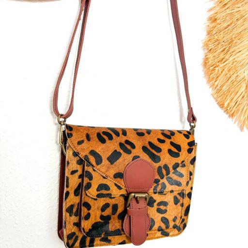 Bolso Satchel Print