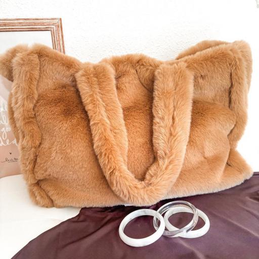 Maxi Bolso GARBO tono camel [1]