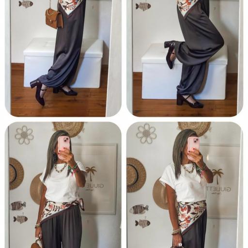 Pantalón BOMBACHO Satinado [1]