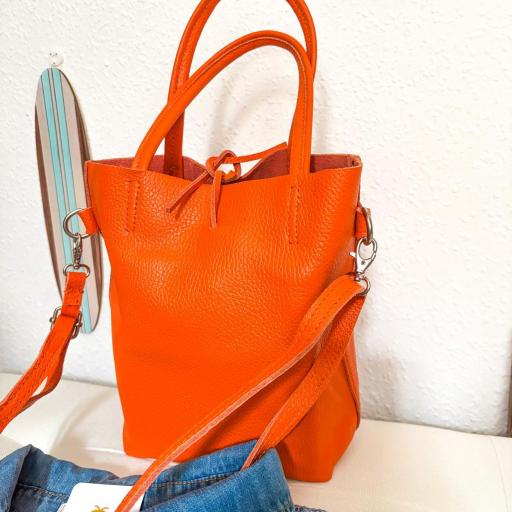 Bolso Mini Shopper Naranja [1]