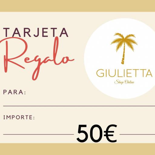 TARJETA REGALO 50€