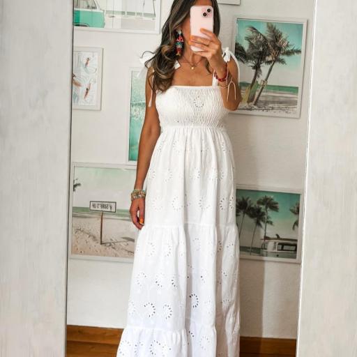 Vestido GRECIA Blanco [4]