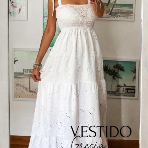 Vestido GRECIA Blanco [5]